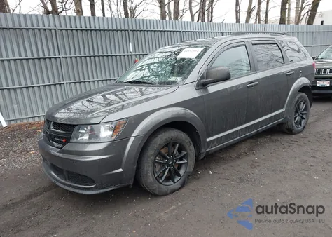 2020 Dodge Journey Se Value из США, поврежденный, VIN 3C4PDCAB6LT238141